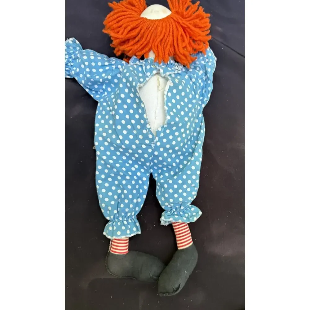 Vintage 1960's Pull Sting Talking Bozo Clown Doll From Mattel Creepy It Clown